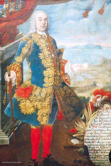El virrey Jos Manso de Velasco, conde de Superunda