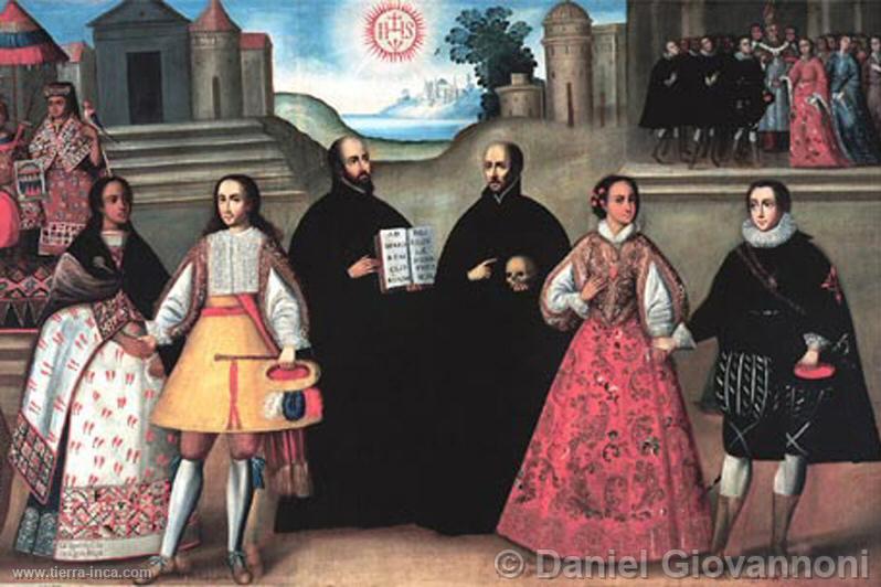 Matrimonio de Martn de Loyola y Beatriz Clara Coy