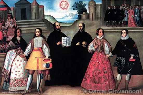 Matrimonio de Martn de Loyola y Beatriz Clara Coya, Cuzco