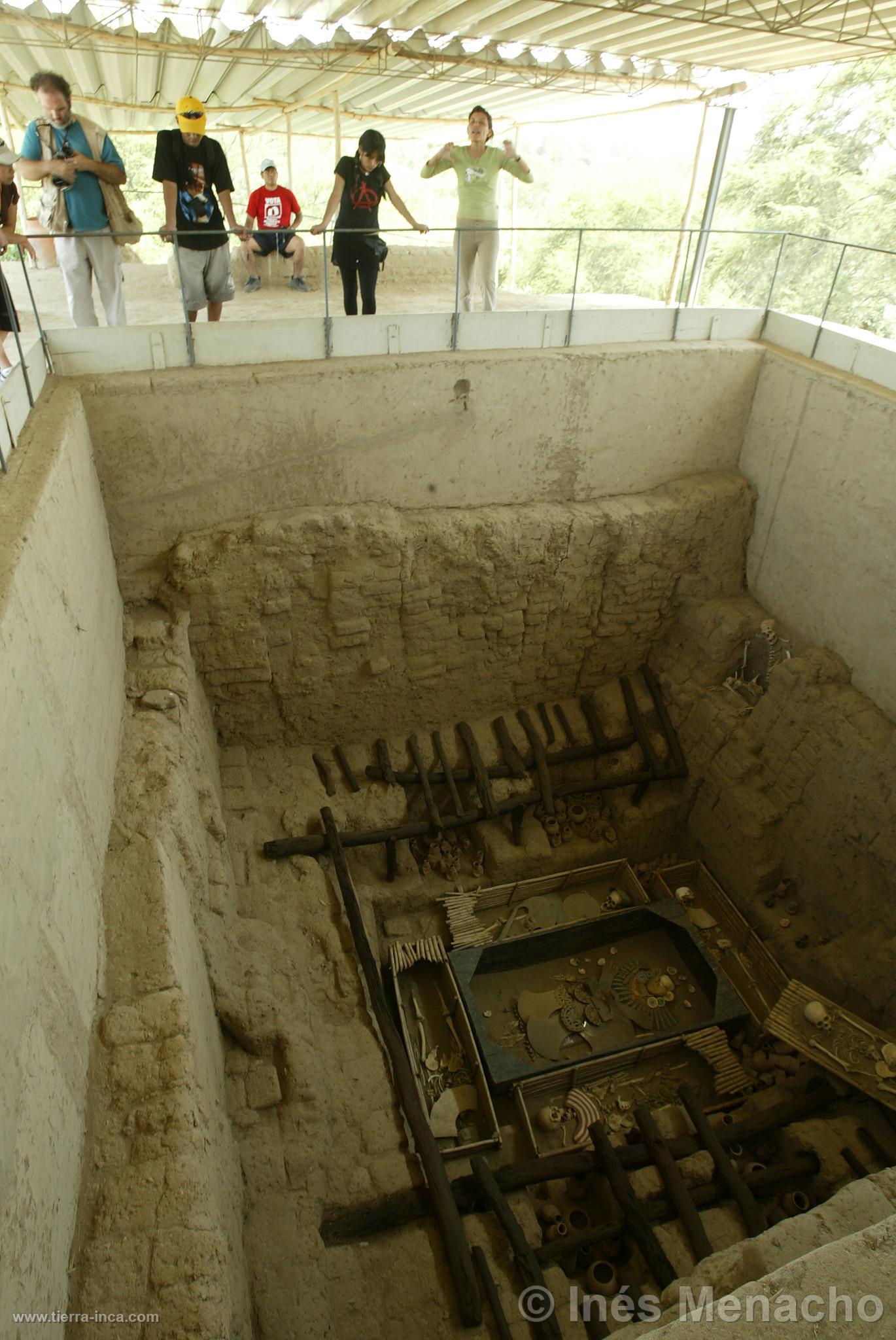 Reconstruccin de la tumba del Seor de Sipn