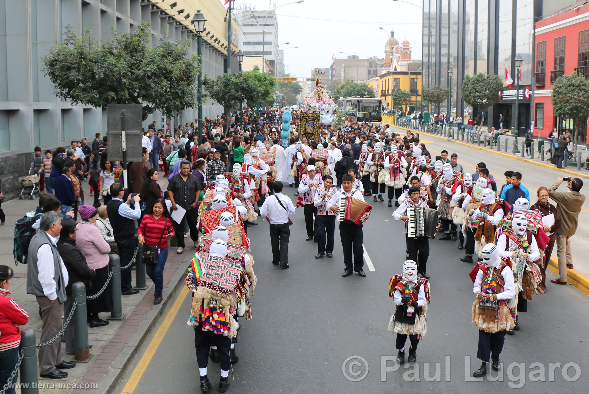 Procesin de la Vrgen del Carmen, Lima