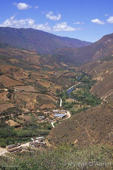 Tingo, vista panorámica del valle