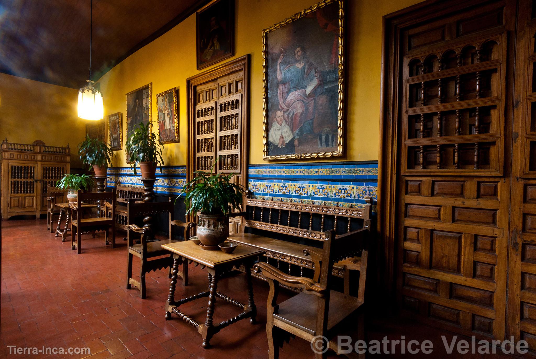 Interior de la Casa Aliaga