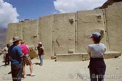 Templo del sol, Ollantaytambo