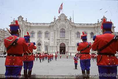 Palacio del Gobierno, Lima