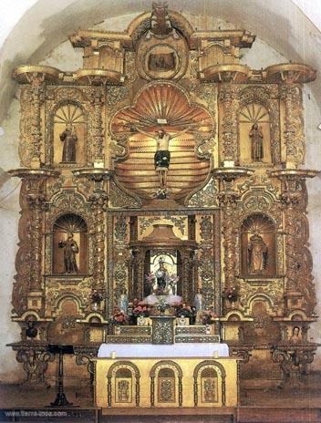 Retablo mayor de la iglesia de Mansiche en Trujillo