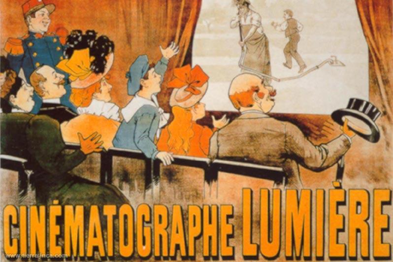 Afiche de D'Auzolle para el Cinematografo Lumire