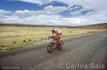 Ciclismo en el Altiplano