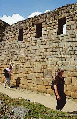 Pasaje en la Ciudadela de Machu Picchu