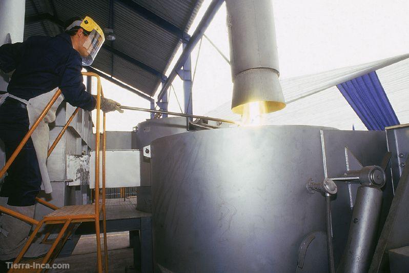 Extracción de zinc