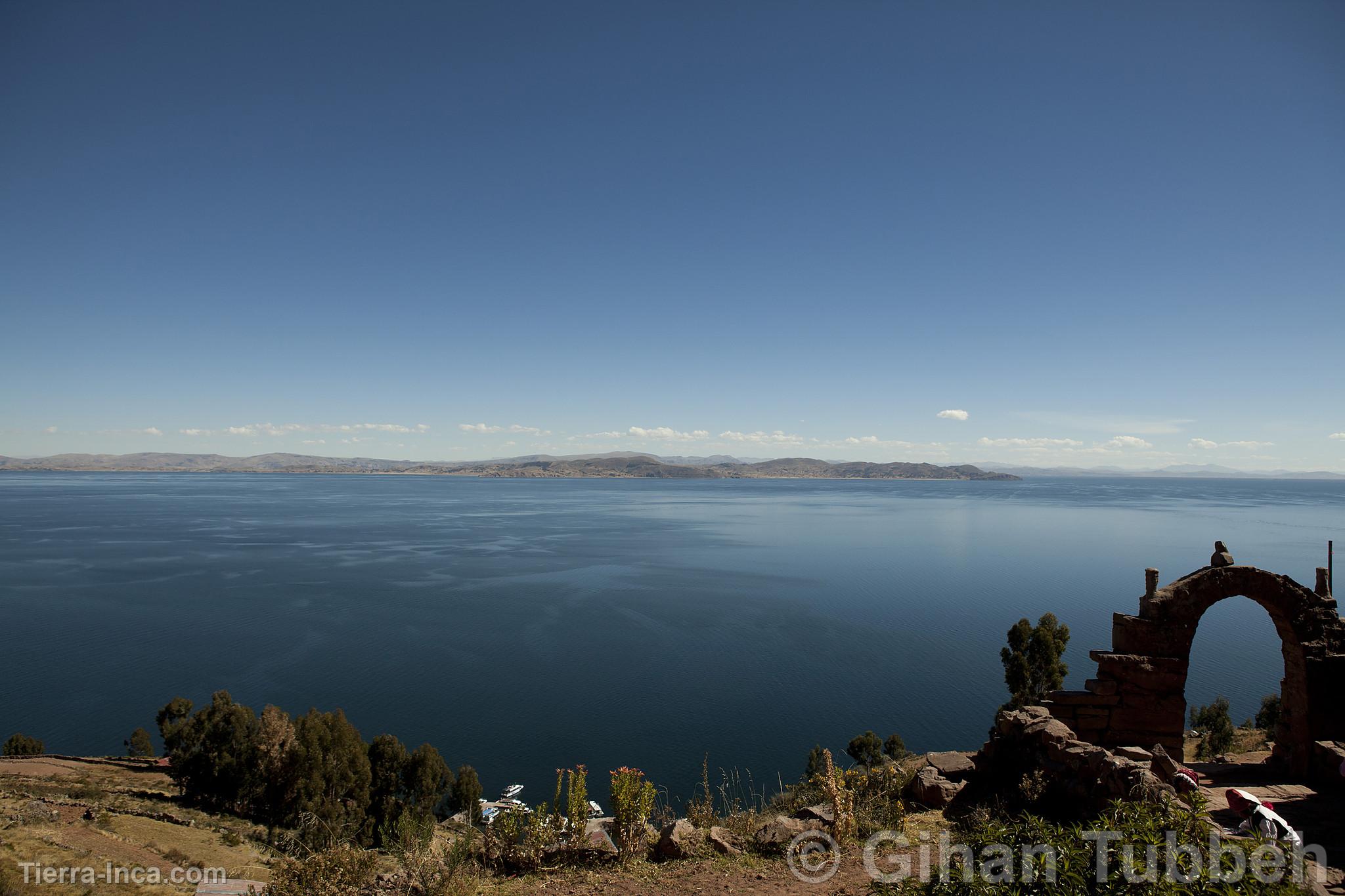 Isla de Taquile en el Lago Titicaca