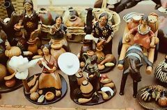 Piezas de artesanía de Monsefú