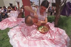 Corso de la marinera, Plaza de Armas, Trujillo