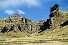 Formaciones Geológicas en el Cañón de Tinajani