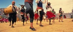 Danzas durante el Inti Raymi, Cuzco