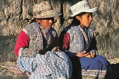 Niñas collaguas