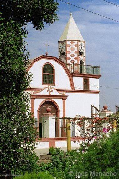 Iglesia en el pueblo de Pachía