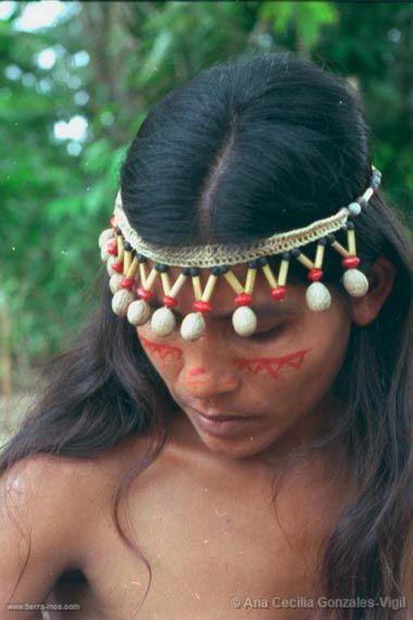 Pobladora jbara de Amazonas
