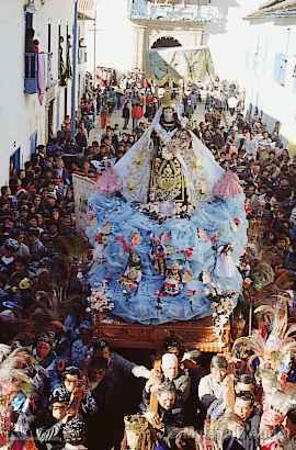 Procesión de la Virgen del Carmen, Paucartambo