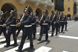 Desfile de la Polica en la Plaza de Armas