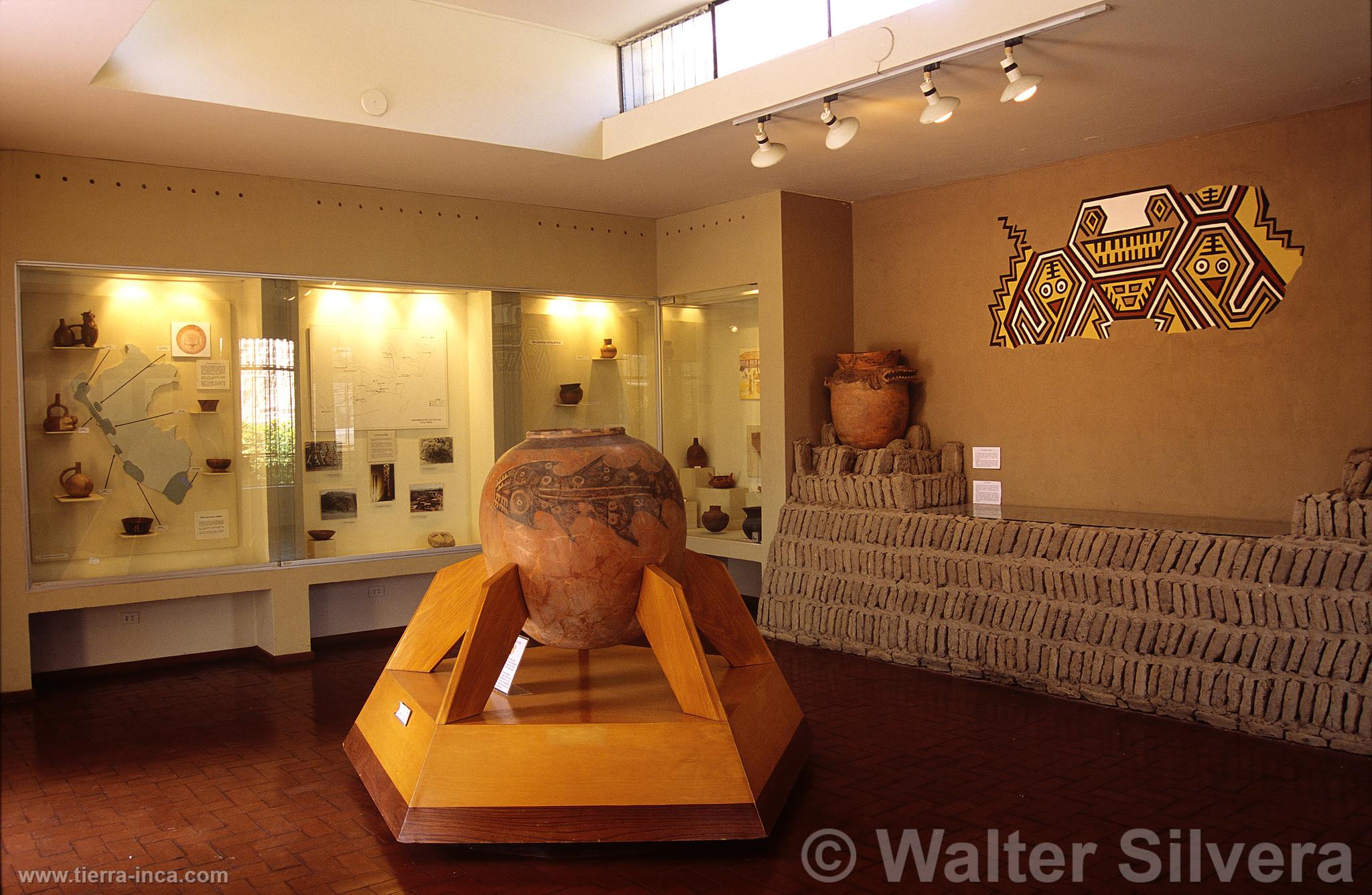 Museo de sitio en la Huaca Pucllana