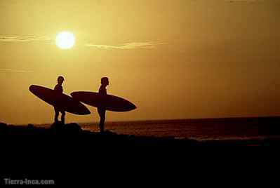 Tablistas en Huanchaco