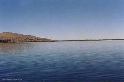 Vista del lago Titicaca