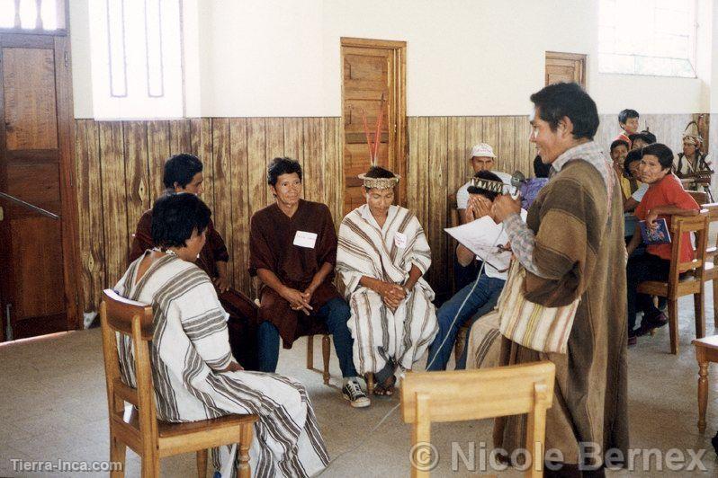 Capacitación de machiguengas, Satipo