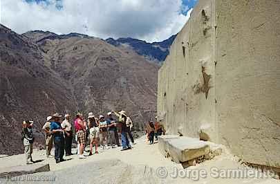 Templo del sol, Ollantaytambo