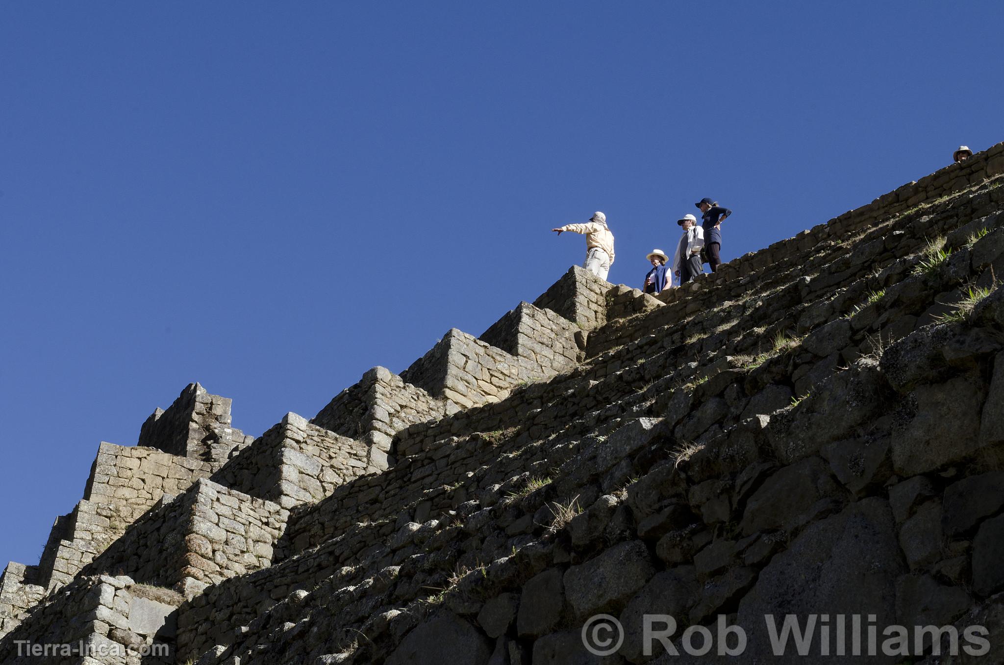 Turistas en Machu Picchu