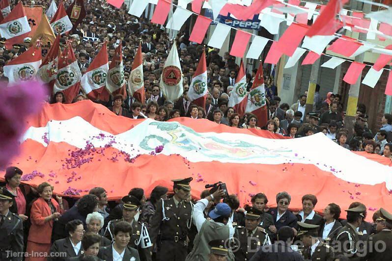 Procesión de la Bandera, Tacna