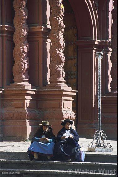 Pobladores. Huancavelica