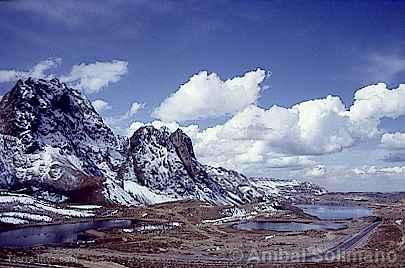 Nevado en Ticlio