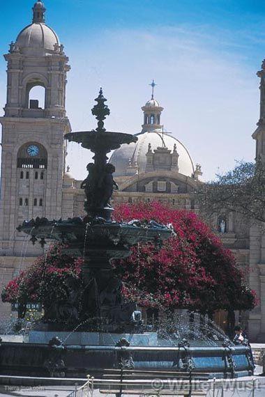 Pila ornamental, Tacna