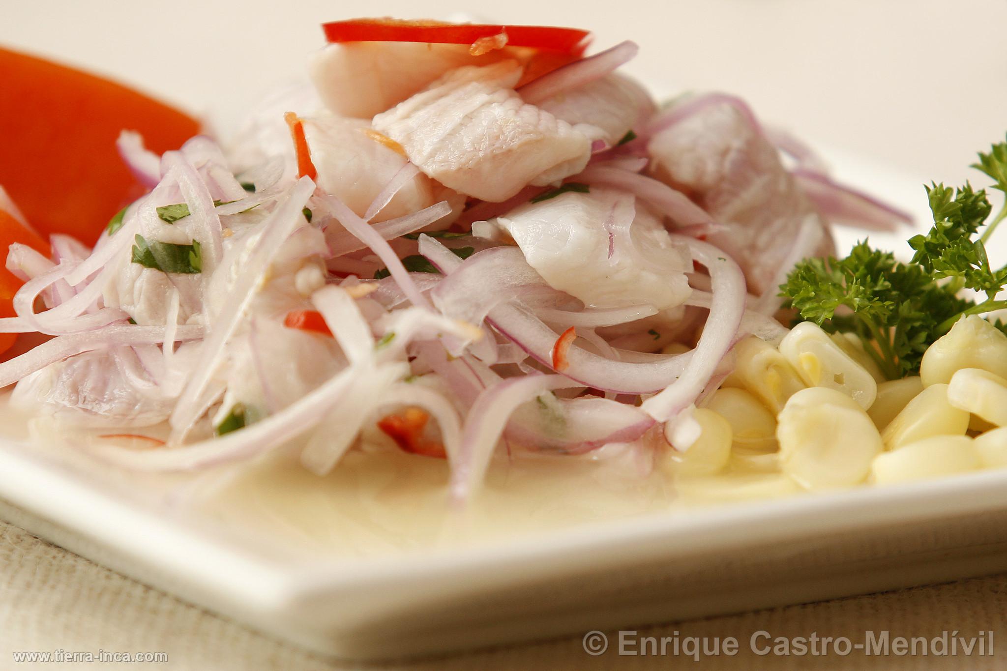 Cebiche de pescado