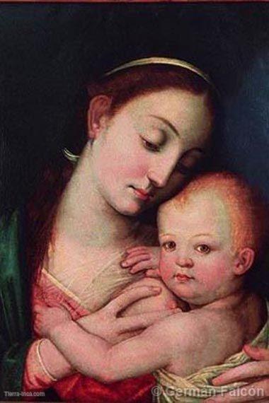 Virgen de la Leche, de Pérez de Alesio