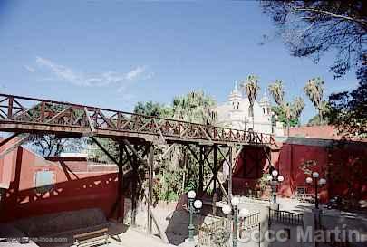 Puente de los Suspiros en Barranco, Lima