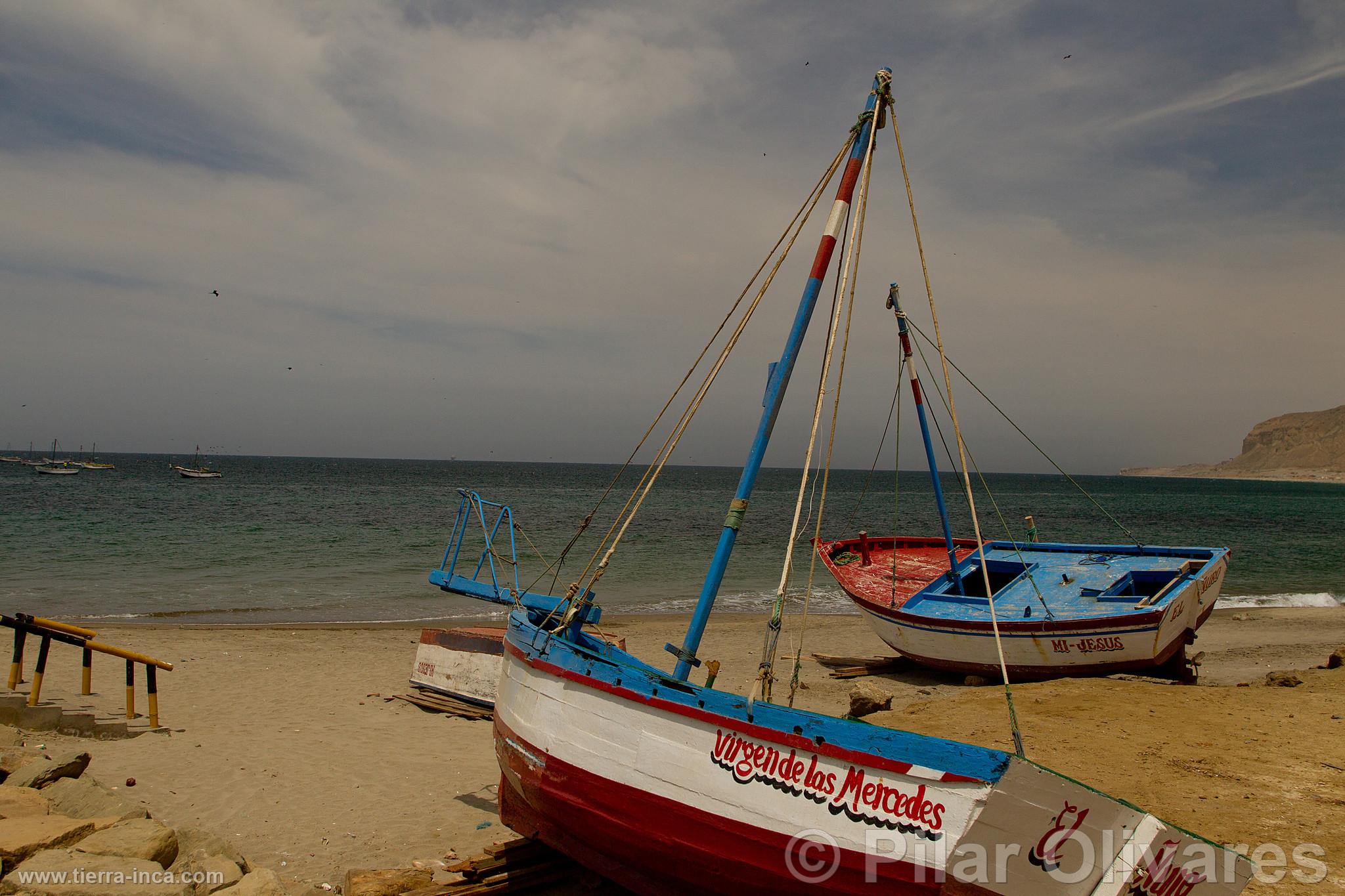 Botes en la playa El uro