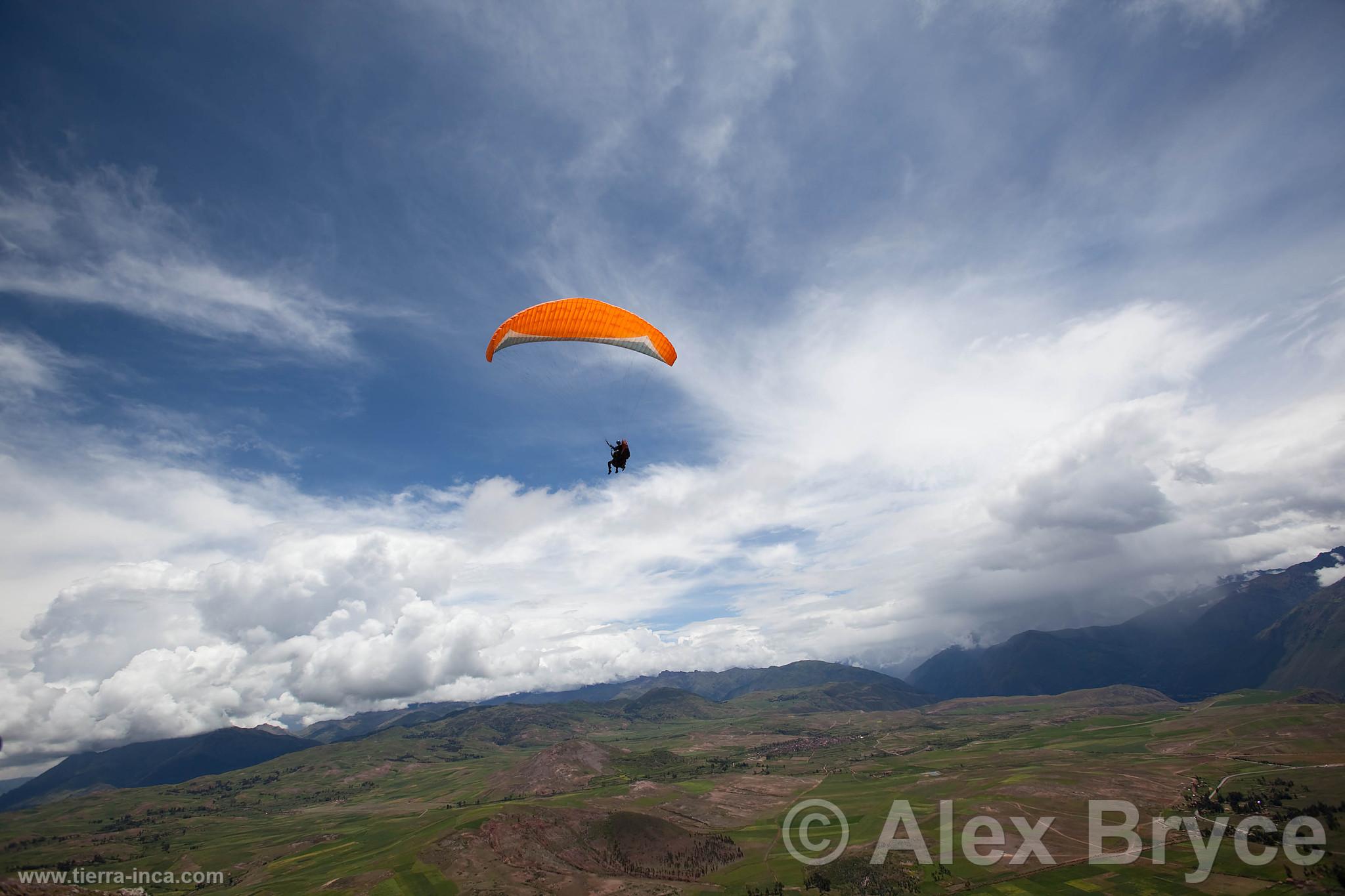 Parapente en el Valle Sagrado