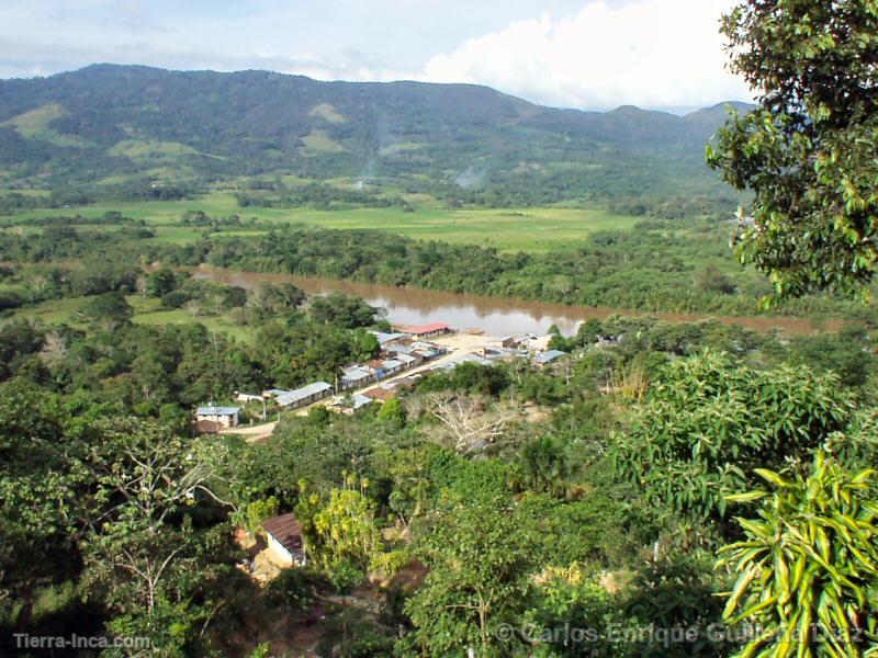 Punta de Tahuisco, vista del ro Mayo (Moyobamba)