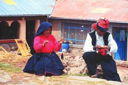 Pareja de Taquile