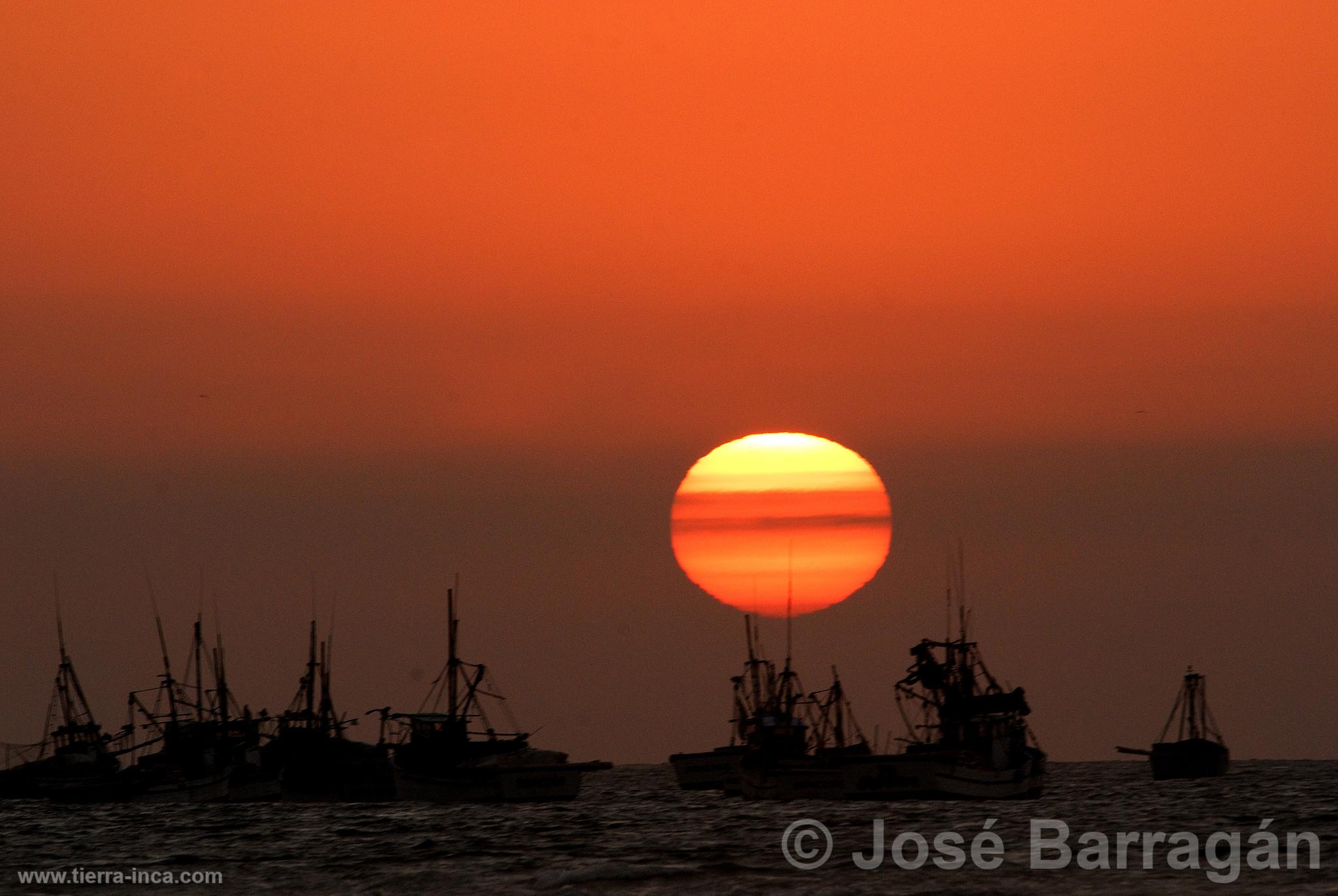 Atardecer en Mncora