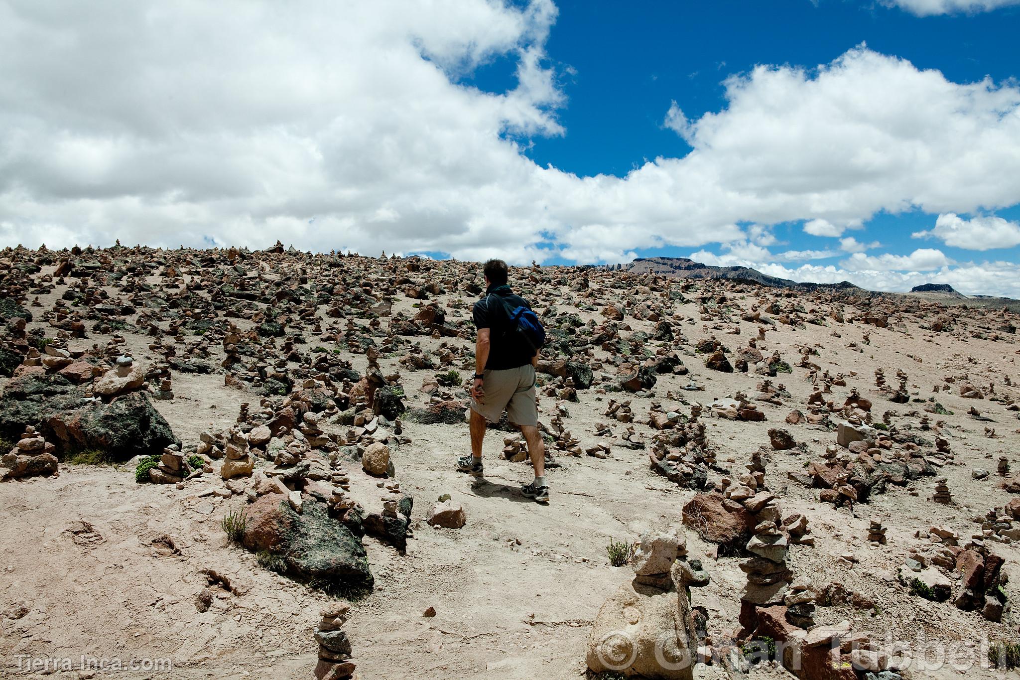 Turista en el Colca