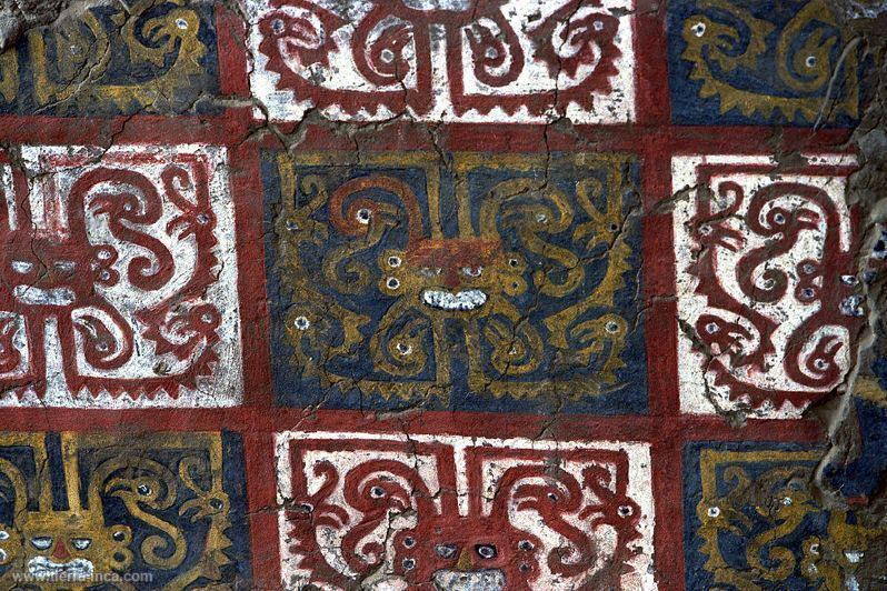 Relieve policromo, Huaca de la Luna