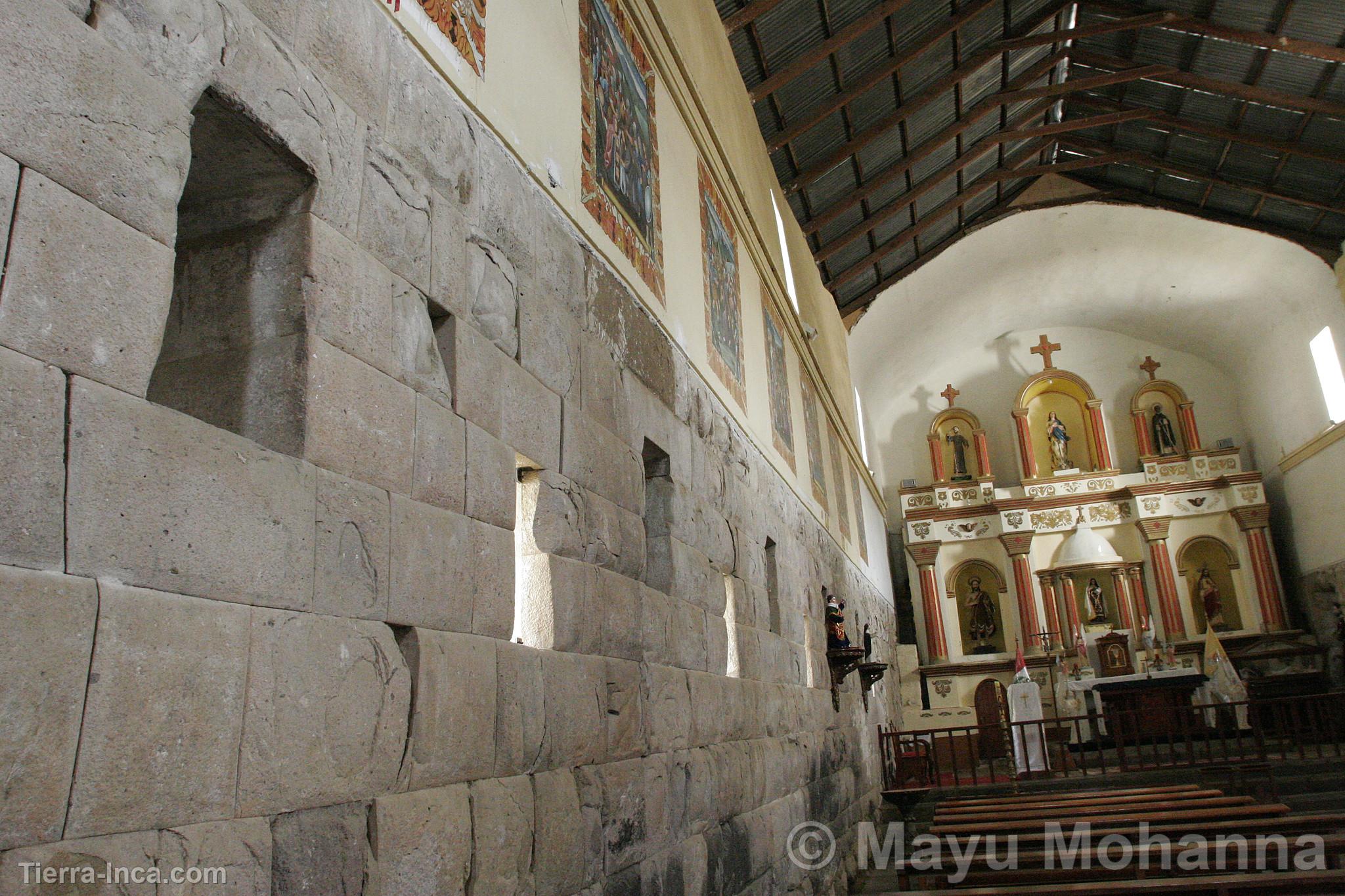 Paredes de iglesia San Juan Bautista