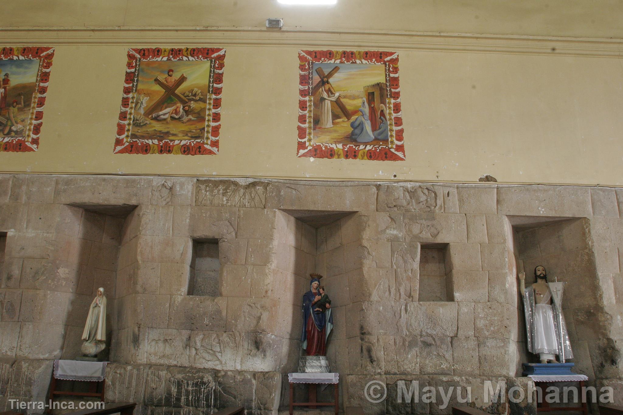 Interior de iglesia San Juan Bautista