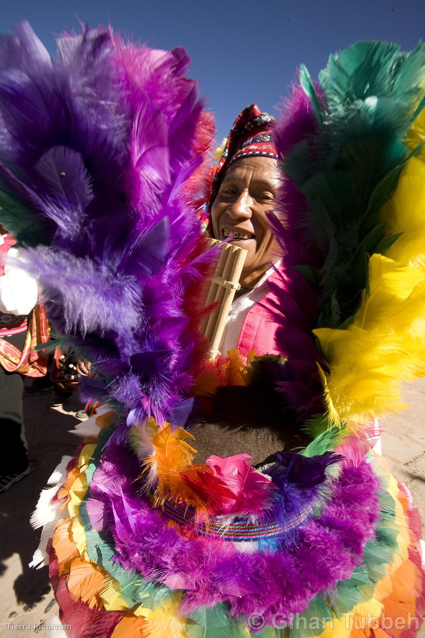 Pobladores de la Isla Taquile