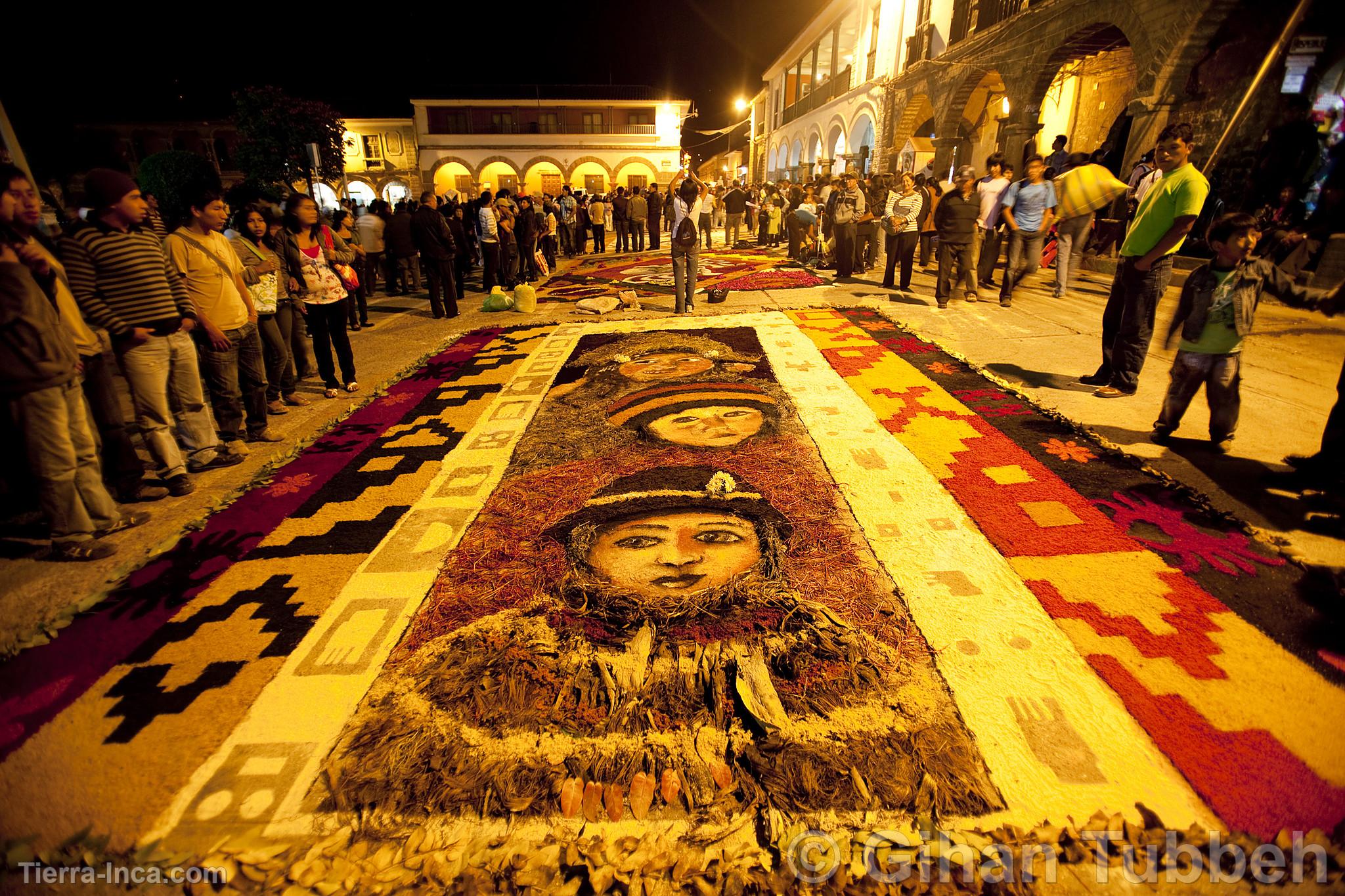 Alfombra de flores