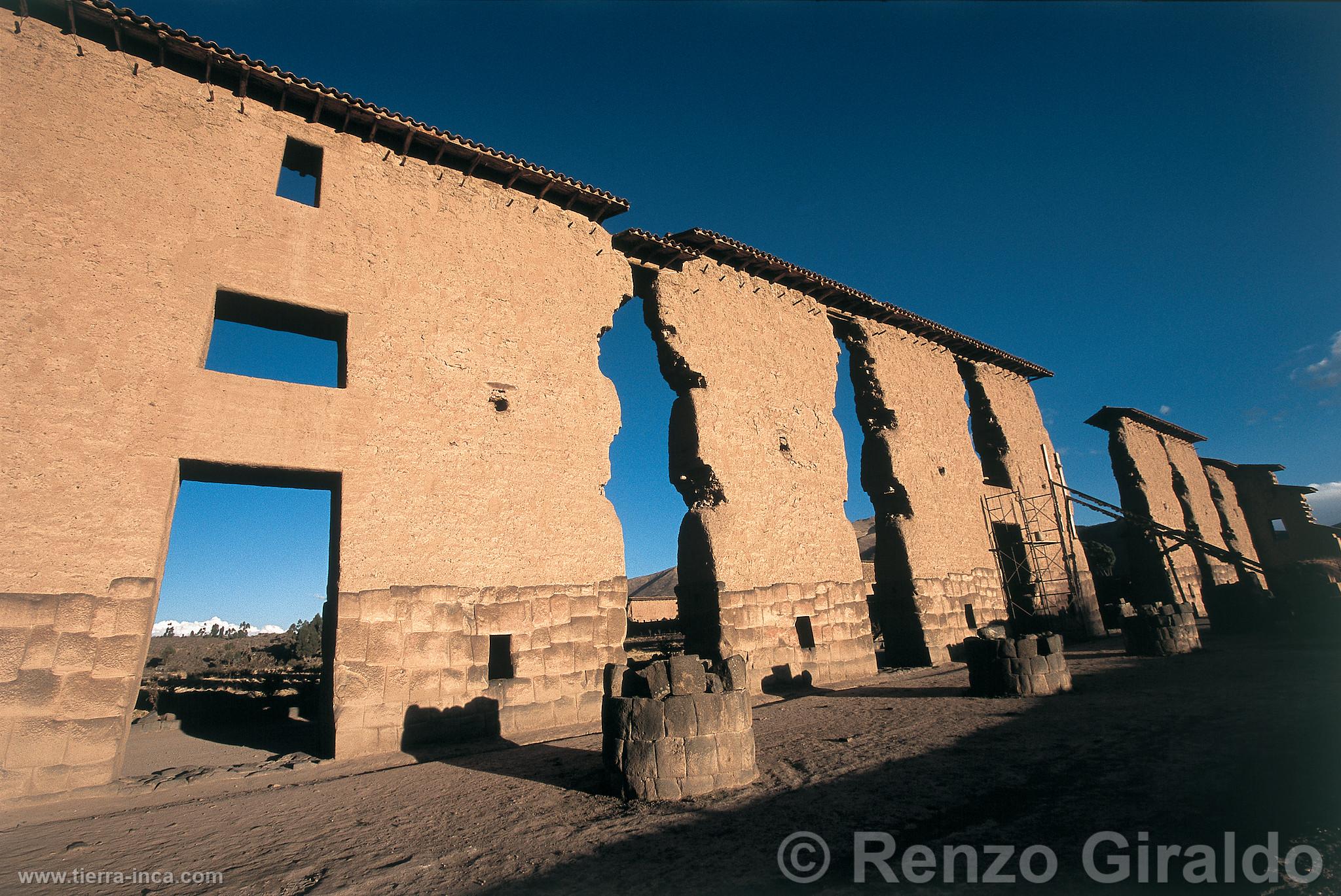 Templo de Wiracocha, Raqchi