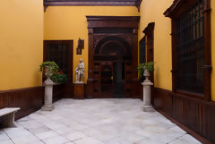 Interior de la Casa Aliaga